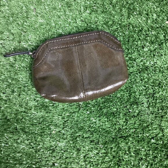 Brighton Coin Purse Patent Leather Zip Closure - Picture 3 of 7